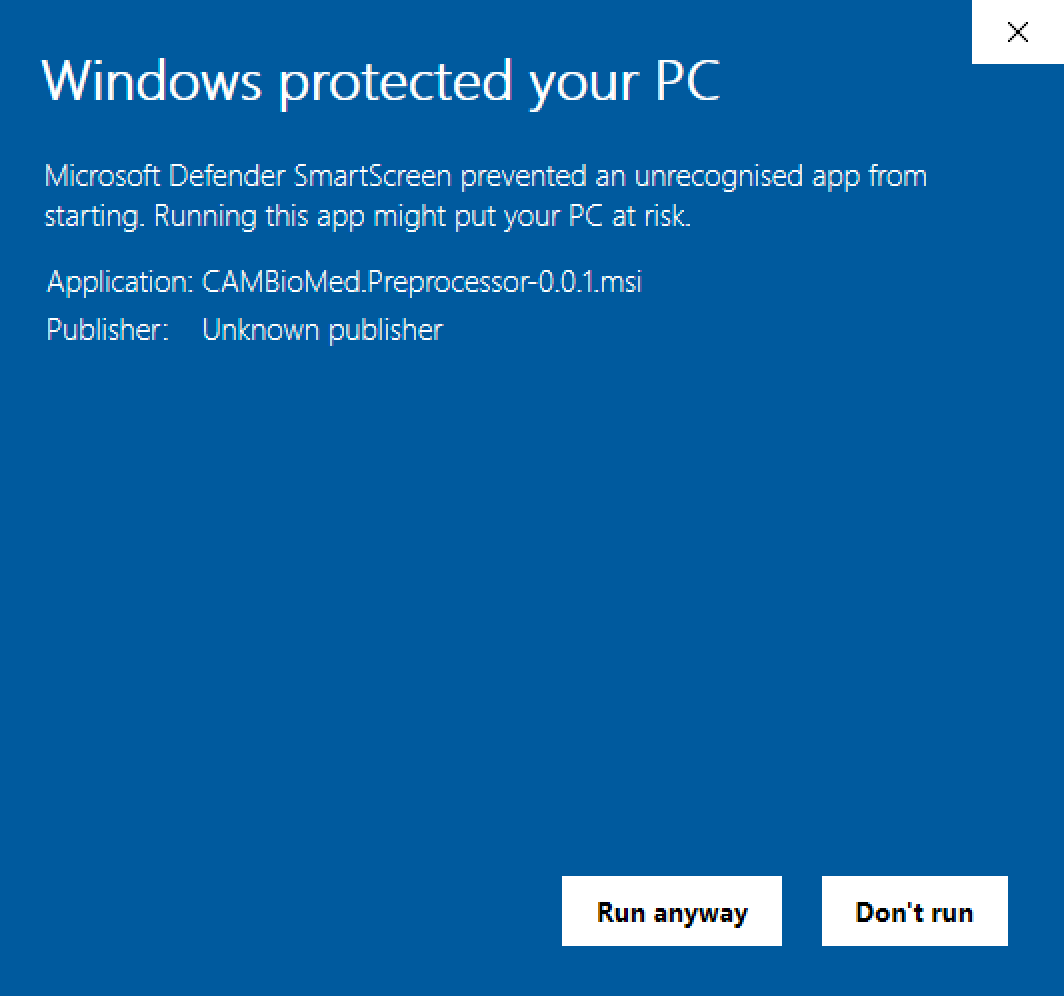 Windows protection